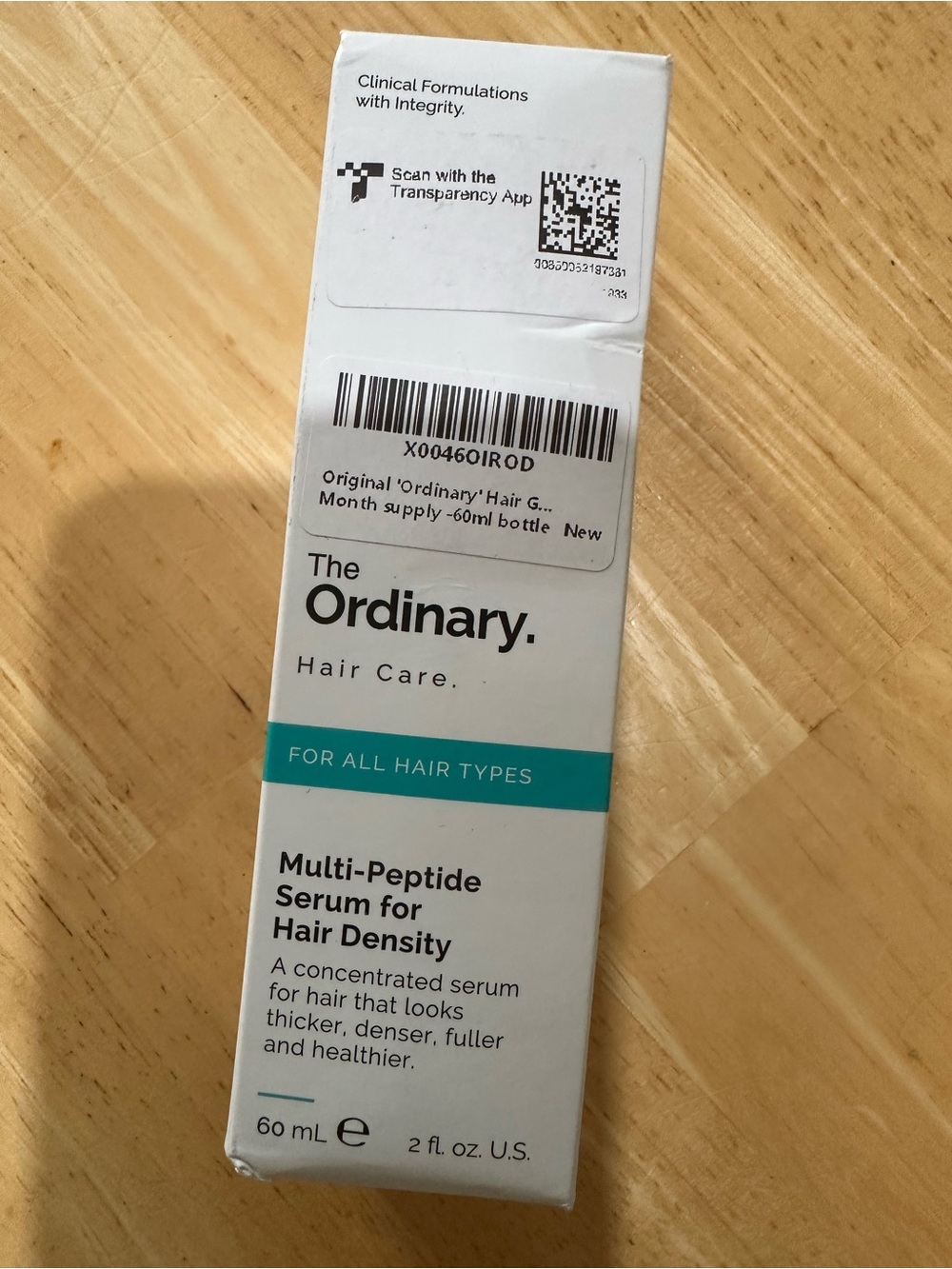 The Ordinary Multi-Peptide Serum for Hair Density — White/Teal